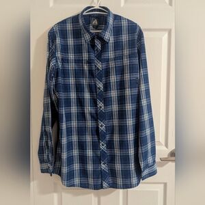 Eddie Bauer First Ascent Men's Tall Large Plaid Performance Fishing Hiking Shirt